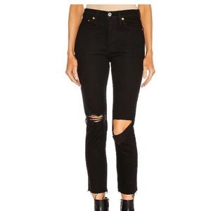 Re/Done 90s High Rise Ankle Crop